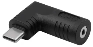 Plug for Notebook Adapter Akyga AK-ND-D15 65 W 2.5 x 0.7 mm / USB-C