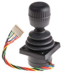 3000 Series Hall Effect Joystick; 5 Million cycles; 3-Axis; Power Suppy: 5V/<40mA; -25°C to +70°C; IP65; Part No. 300249