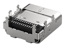 USB4 Gen3 Type C R/A Receptacle, 24 Pin Dual Row
SMD, CH: 1.78