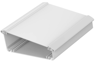 Alu-Topline Series, Silver-colored Aluminium Profile, 181.2x68.2x400mm