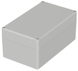 ET 237 EUROMAS II Enclosure; ABS; 200x120x92mm; Light Grey similar to RAL 7035; IP65