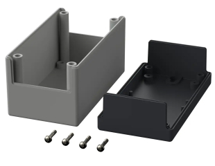 Box Element;120x65x65mm;IP40;Light/Graphite Grey