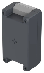 Bocube Alu Enclosure; 159x86x60mm; Graphite Grey, similar to RAL 7024; Recessed Keypad Area; IP66/68-69; IK 07/08
