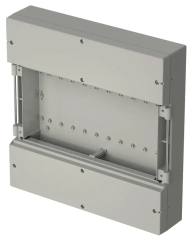 CombiCard 5000-7000; Rear lid with terminal compartment on both sides