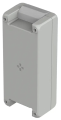 BA 180806 F Bocube Alu enclosure 7035, 199x86x60mm, Recessed keypad area, Light grey similar to RAL 7035