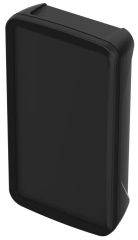 BOP 700 BE-9005 Bopad enclosure; 165x90x34mm; battery compartment for 4 AA; ABS, black similar to RAL 9005