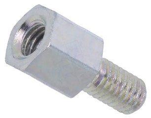 Дистанционна втулка с резба; 5mm; Вътр.резба: M3; Външ.резба: M3