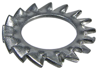 Шайба: кръгла; D=6mm; неръждаема стомана А2; DIN 6798A; BN 675