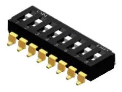 DIP switch 1p SPST ON-OFF SMD