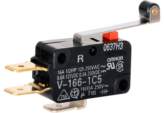 Microswitch SNAP ACTION; 16A/250VAC; 0.6A/125VDC; SPDT; ON-(ON)