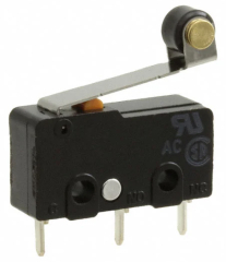 Микропревключвател: SNAP ACTION; 10A/250VAC; с лост (с ролка)