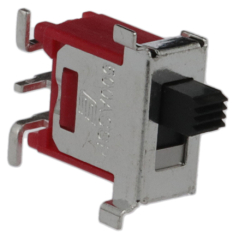 Превключвател: плъзгащ; SPDT; ток 3 A; напрежение 120 V