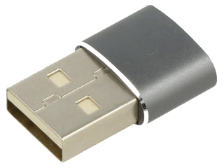 Adapter micro USB-A to USB C USB 2.0