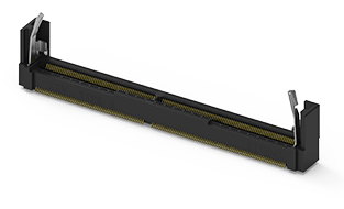 SO DIMM DDR4 Socket Vertical Reverse Type, 260 Pin 1.2V, GF