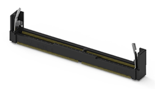 SO DIMM DDR4 Socket Vertical Standard Type, 260 Pin 1.2V, GF