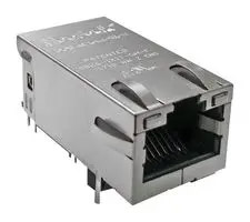 1 Port RJ45 Through Hole 10/100/1000 Base-T, AutoMDIX