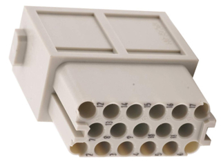Han DDD module, crimp female, 17p