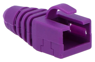 Корпус за щепсел RJ45; 6mm; пурпурен