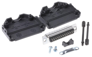 Connector: D-Sub; PIN: 25; plug; male; straight; soldering