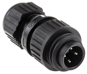 Съединител: кръгъл; щепсел; мъжки; IP67; PIN: 4(3+1); 3+PE; 16A; 400V