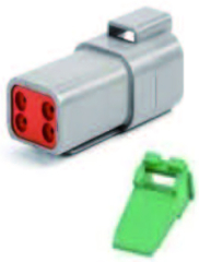 Plug Connector, 5.50mm 1X4P 13A 250V AC/DC; Waterproof IP67