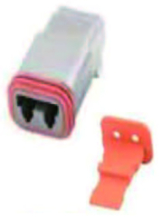 Receptacle Connector, 5.50mm 1X2P 13A 250V AC/DC; Waterproof IP67