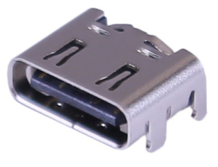 USB Type C, USB 2.0, Receptacle, 16 Ways, SMT