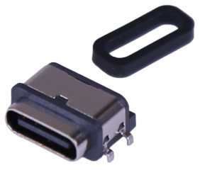 USB Type C, USB 2.0, Receptacle, 6 Ways, SMT