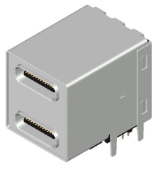 USB Type C, USB 2.0, Receptacle, 16 Ways, SMT