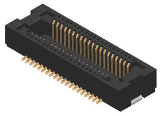 Board to Board & Mezzanine Connector, 40P, Vertical Receptacle, Height 3.0mm; Pitch 0.5mm
