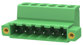 15A 320V AC AWG28-12 5.08mm male, straight