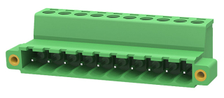 15A 320V AC AWG28-12 5.08mm male, straight