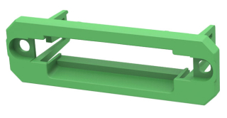 Panel mounting frame, 5.08mm for use with 2EDGKRP/2EDGKDRP 2EDGKM/2EDGKDM