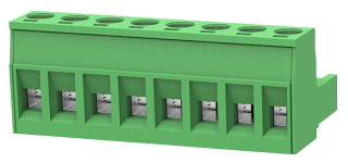 15A 300V AC AWG28-12 5.00mm female, straight