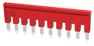 Bridge, Spacing: 6.2 mm, 10 pins, red