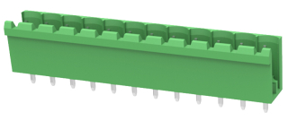 15A 300V AC 5.08mm, male, straight