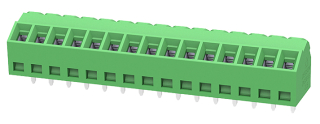 10A 300V AC AWG26-16 3.5mm green 45deg