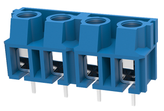15A 300V AC AWG22-14 7.5mm blue