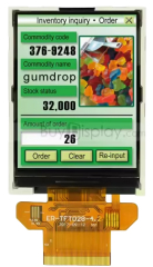 2.8" TFT LCD Display with resistive touch panel