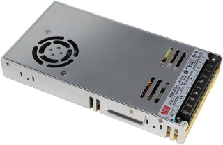 Single Output Switching Power Supply, Out: 300W, 5VDC(Adj. 4.5V-5.5V), 60A, In: 88-264VAC/124-370VDC, Active PFC, Enclosed frame