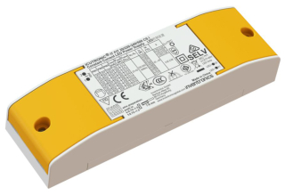 LED power supply CC, 9-20W, e 23-42V,  150/200/250/300/350/400/450/500mA switched mode, IP20, 145x43x28mm, SELV, Cable Clamp