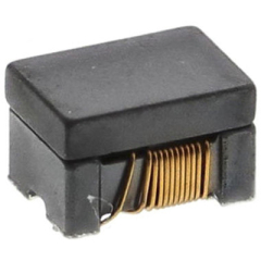 1812 No Surface Mount Common Mode Line Filter with a Ferrite Core, 1.3 ?H Dual ±25 % 1 A Idc