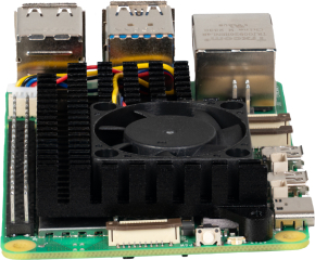 Active Cooler for Raspberry Pi 5; Black