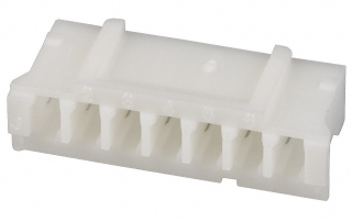 Connector: receptacle housing; 7 positions; 2.00 mm pitch
