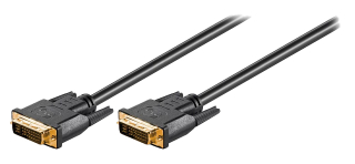 Adapter Cable DVI-I (24+5) to DVI-I (24+5) cablе lenght 3 meters, gold plated contacts