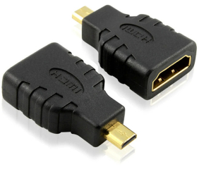 Преходен адаптер micro HDMI мъжки към HDMI женски