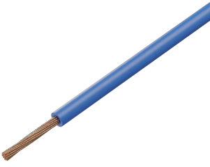Кабел: FLRY-B; 1x1,5mm2; шнур; Cu; PVC; син; 60V; 100m; Клас: 5
