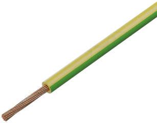 Кабел: FLRY-B; 1x1,5mm2; шнур; Cu; PVC; жълто-зелен; 60V; 100m