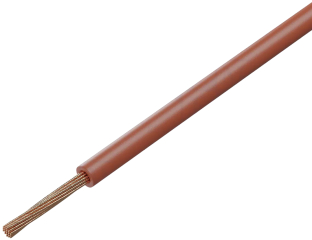 Кабел; FLRYW-A; 1x0,75mm2; шнур; Cu; PVC; червен; 60V; 100m; Клас: 5