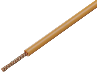 Кабел; FLRYW-B; 1x1mm2; шнур; Cu; PVC; оранжев; 60V; 100m; Клас: 5